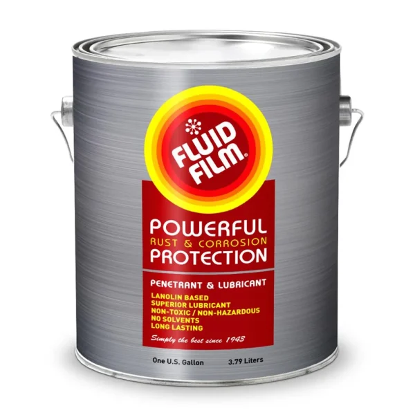 Fluid Film Rust & Corrosion Inhibitor – Penetrant & Lubricant (1 Gallon) (CNAS)