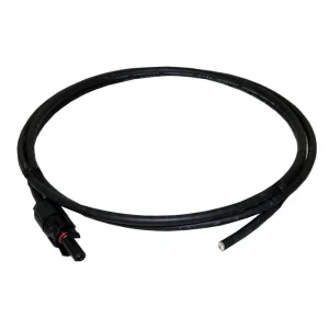 AIMS Power 10 AWG PV Wire Male MC4 to Cut End (PVM15FT10AWG)
