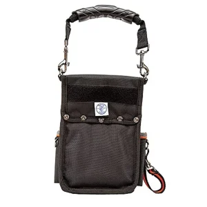 Klein Tools 5242 Tool Pouch, Tradesman Pouch Thong, Reinforced Bottom, 9 Pockets - view 4
