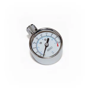 VIAIR 1.5 Inch Tire Pressure Gauge 0-100 PSI Range Precision Instrument (90071)
