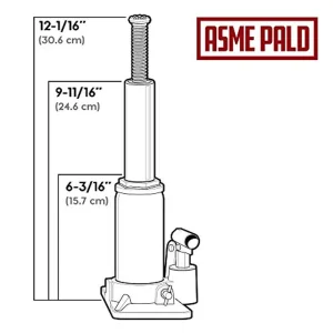 Powerbuilt 640405 Heavy Duty 2-Ton Bottle Jack, 4000-Pound Capacity - view 3