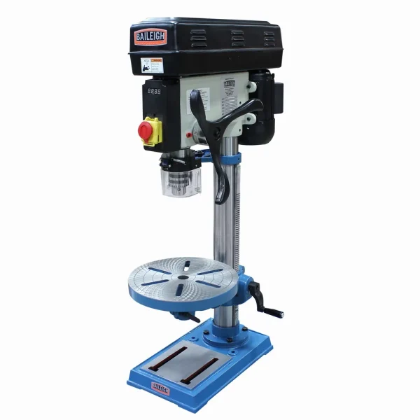 Baileigh 110V 15″ Bench Top Drill Press with 12″ Round Table (1012078)