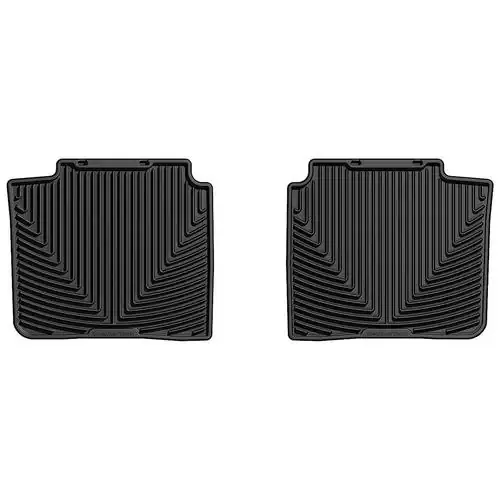 WeatherTech Black Rubber Floor Mat Set – W256