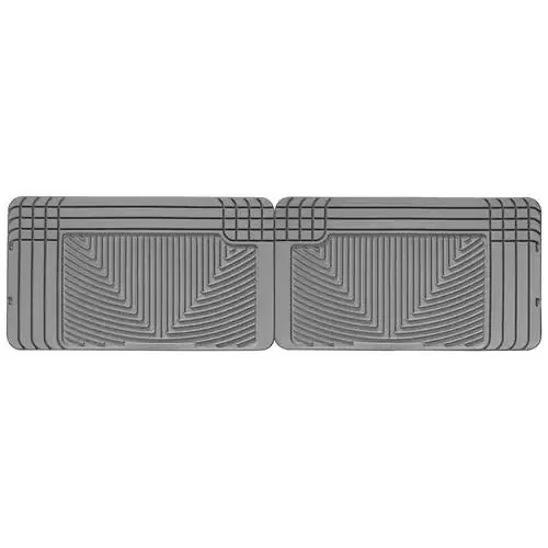 WeatherTech Gray Rubber Floor Mat Set – W25GR