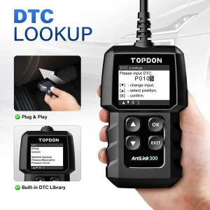 TOPDON ArtiLink300 Advanced OBDII Diagnostic Tool (C11A009A03) - view 4