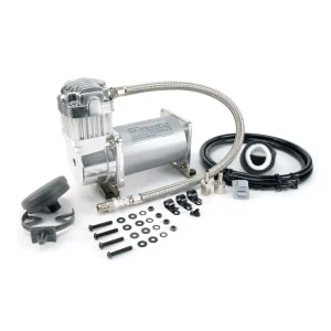 VIAIR 325C Silver Compressor Kit 12V 33% Duty Sealed IP67 (32530)
