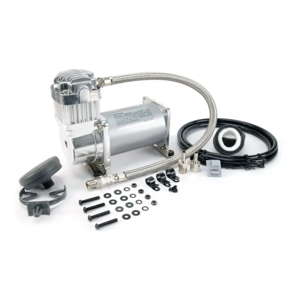 VIAIR 325C Silver Compressor Kit 12V 33% Duty Sealed IP67 (32530)