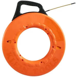 Klein Tools 56014 Fiberglass Fish Tape with Spiral Leader, 200-Foot - view 3
