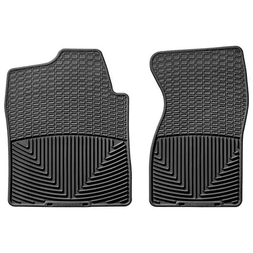 WeatherTech Black Rubber Floor Mat Set – W26