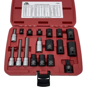 CTA Tools 7394 18 Pc. Brake Caliper Socket Set