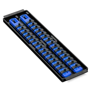 Ernst 8495 2 Rail Twist Lock Socket Boss 13″, Blue – 1/4″
