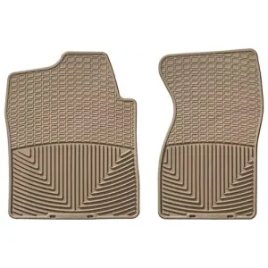 WeatherTech Tan Rubber Floor Mat Set – W26TN