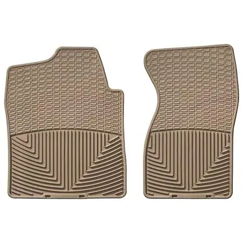 WeatherTech Tan Rubber Floor Mat Set – W26TN