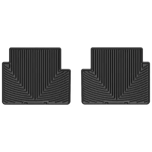 WeatherTech Black Rubber Floor Mat Set – W284