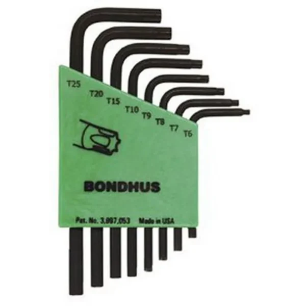 Bondhus 31732 8pc Set Star L-Wr S Arm -T6-T2