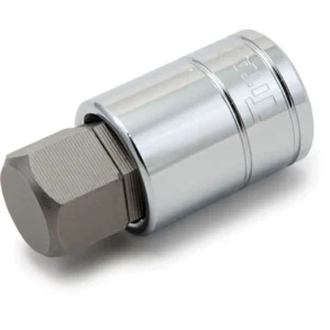 Titan Tools 15622 Hex Bit Socket 1/2″ Drive 22mm Chrome