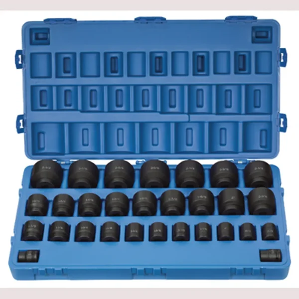 Grey Pneumatic 3/4″ Dr. 29 Piece Fract. Master Set 3/4-2-1/2″ (8029)