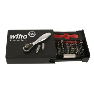 Wiha Security Bits Collector with 1/4″ Ratchet 39-Piece Set (71988) - view 2