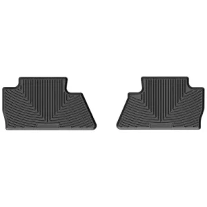 WeatherTech Black Rubber Floor Mat Set – W311
