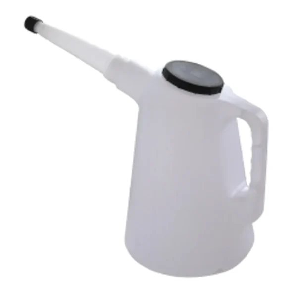 K Tool 74656 Plastic Measure Flex Spout with Dust Cap, 6 Qt