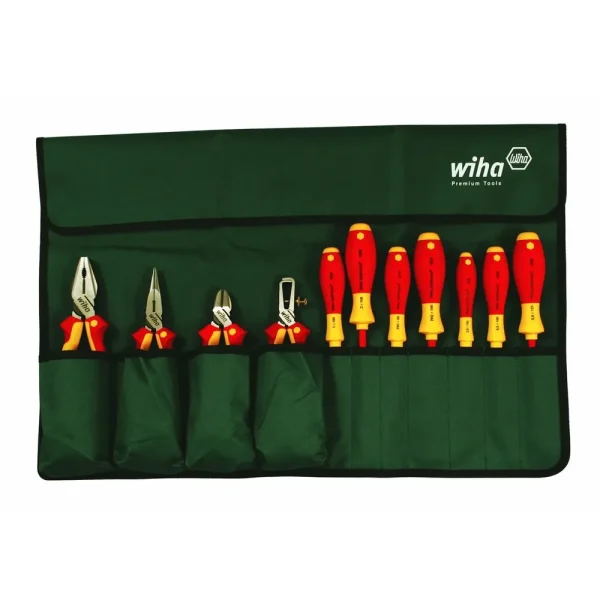 Wiha Insulated Pliers and Drivers Set, 11-Piece (32986)