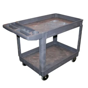 American Forge & Foundry High-Capacity Polypropylene Shop Cart with Organizer Tray (962)