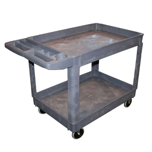 American Forge & Foundry High-Capacity Polypropylene Shop Cart with Organizer Tray (962)