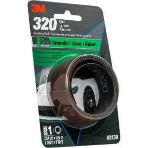3M 1″ X 2 Yards Extra-Fine Abrasive Cloth Sanding Roll (3130) - view 2