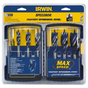 Irwin 3041006 SPEEDBOR Max Speed Auger Wood Drill Bit Set, 6-Piece - view 3