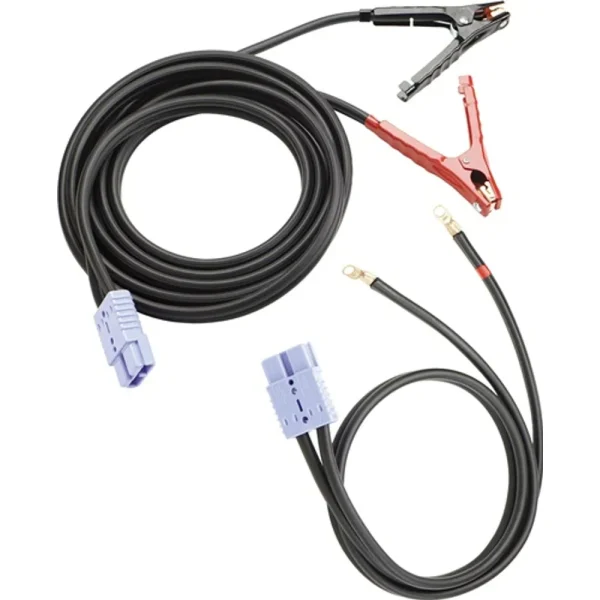 Goodall 12-475 Start-All Heavy Duty 500A Plug – Plug Cable Clamp Set 20′ 2 ga.