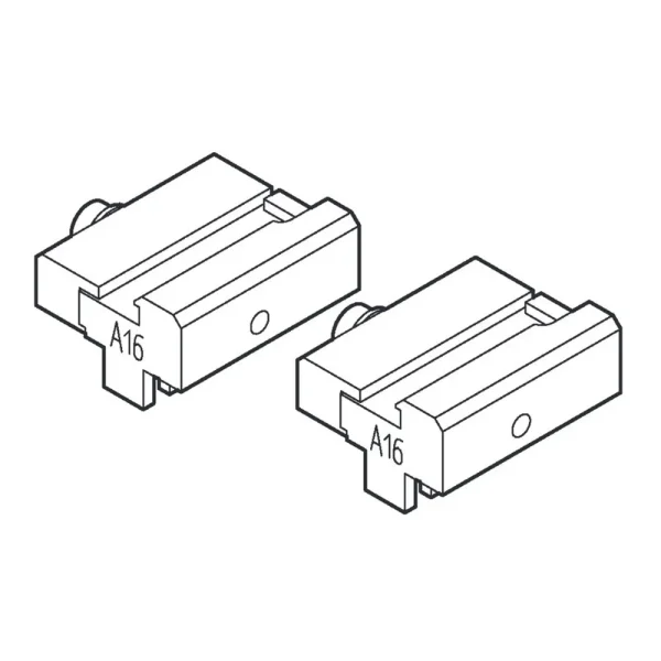 Ilco BMW/Land Rover 2-Track Keys Clamping Adapter Set (BJ0878XXXX)
