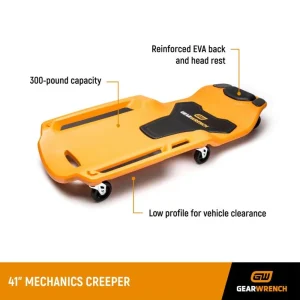Gearwrench 86995 40IN Creeper with Magnet Trays - view 4