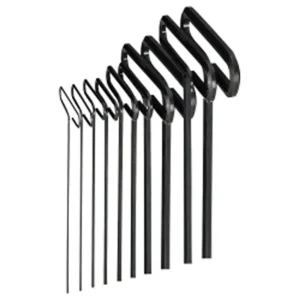 Eklind 33910 10 Piece 9″ SAE Hex T-Key Set