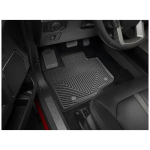 WeatherTech Black Rubber Floor Mat Set – W345 - view 2