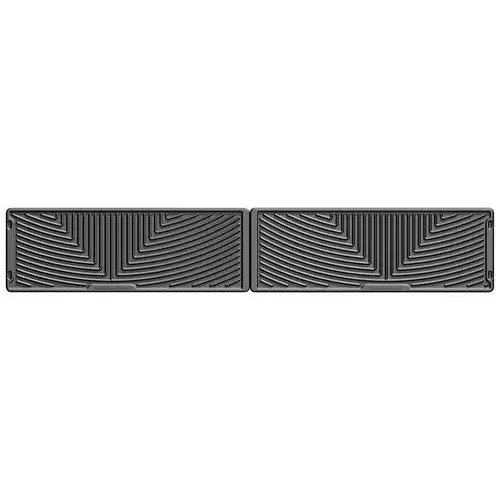 WeatherTech Black Rubber Floor Mat Set – W356