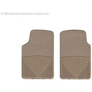 WeatherTech Tan Rubber Floor Mats – W3TN