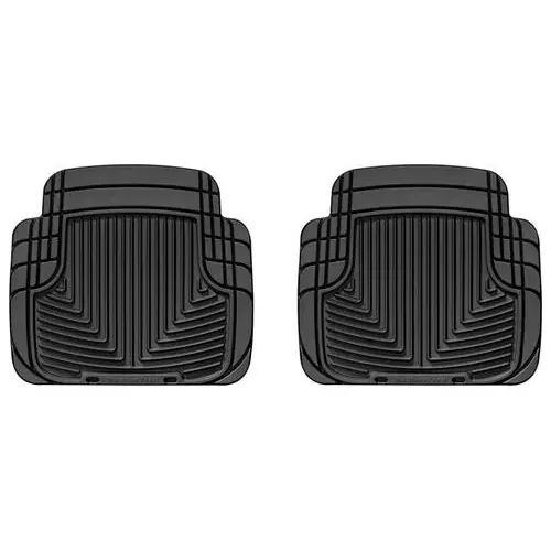 WeatherTech Black Rubber Floor Mat Set – W50