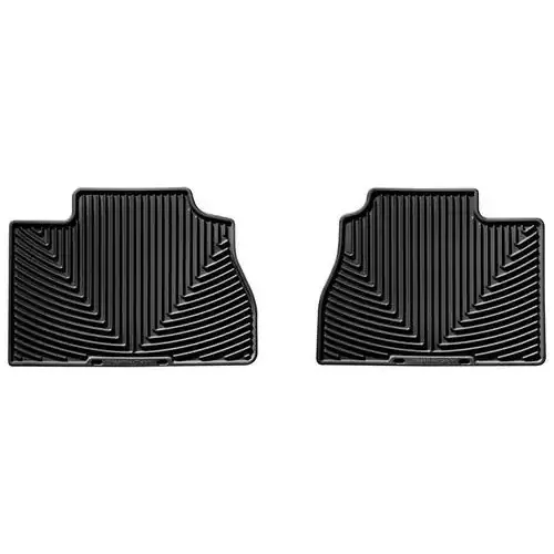 WeatherTech Black Rubber Floor Mat Set – W70