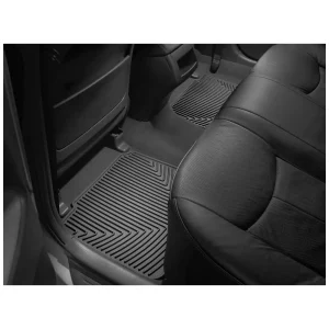 WeatherTech Black Thermoplastic Elastomer (TPE) Floor Mat Set – W85 - view 2