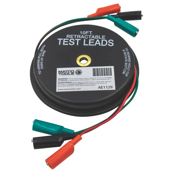 3 LEAD X 10′ RETRACTABLE LEAD
