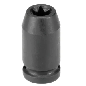 Grey Pneumatic 1/4″ Drive x E10 External Star Impact Socket (910ET)