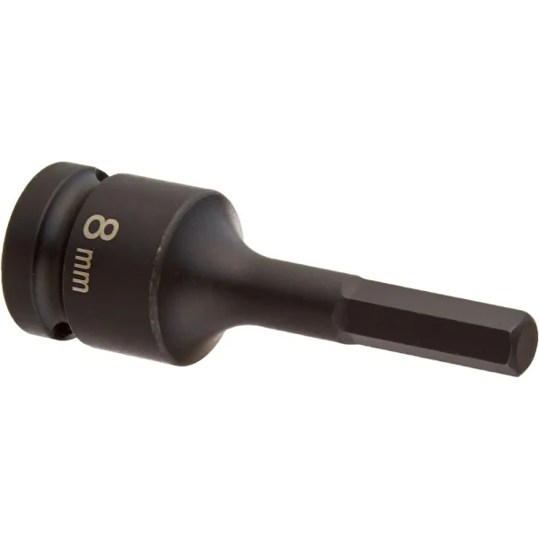 Grey Pneumatic 1/2″ Drive x 8mm Hex Driver Socket (2908M)