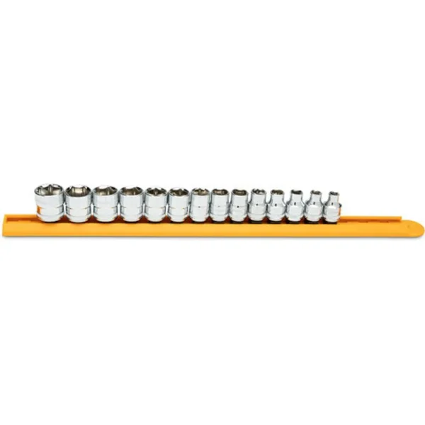Gearwrench 80552 14 piece 3/8″ Drive 6 Point Metric Socket Set