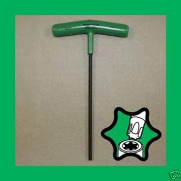 Bondhus 33030 T30 Star Tip Graduated T-Handle with ProGuard Finish, 7.6″