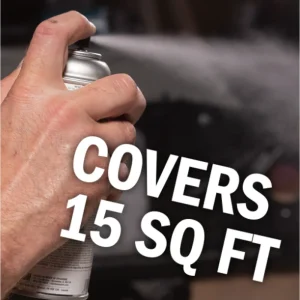 Seymour Paints 98-10 Spruce General Use Enamel Spray Paint, Flat Black - view 4