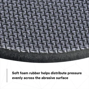 3M 6″ X 1/4″ Hookit Detailing Hand Pad (05791) - view 4