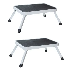 AmeriHome Folding Utility Stool 2-Piece Set (STS12PC)