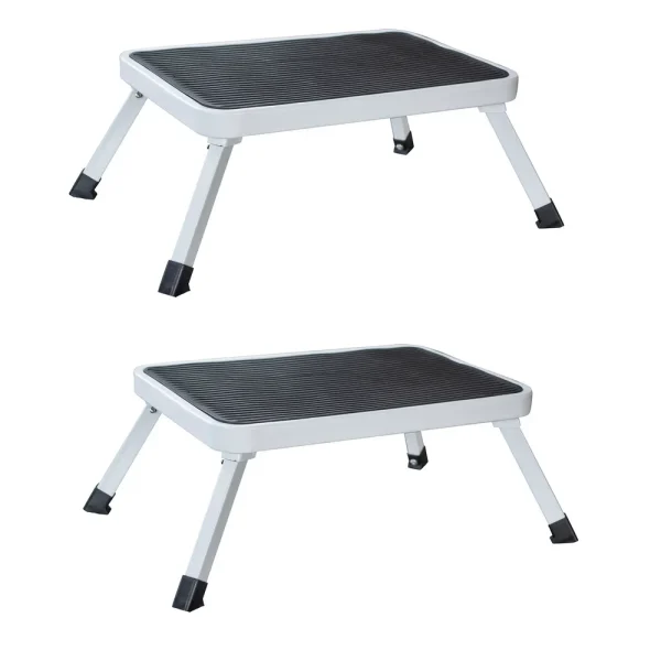 AmeriHome Folding Utility Stool 2-Piece Set (STS12PC)