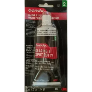 Bondo 907 Glazing and Spot Putty – 4.5 oz.