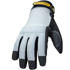 Youngstown Glove Mesh Utility Plus Performance Glove Medium, Gray (04-3070-70-M)